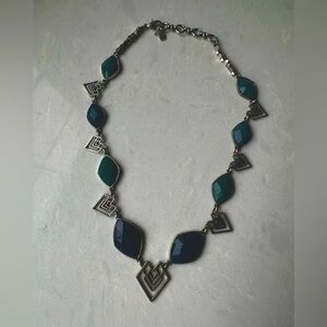 Teal Lucky Brand Necklace